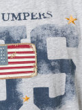 flag patch T-shirt