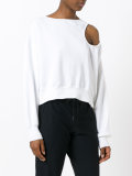 cut-out shoulder jumper