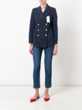 double-breasted blazer