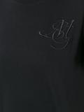 logo embroidered T-shirt