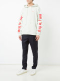 arms print hoody