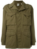 front pockets coat 