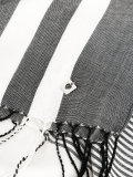 woven stripe scarf 