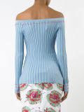 Tatum off the shoulder top