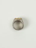 'Sawed Stone'戒指