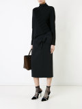 ribbed trim jumper 