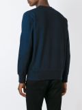 crown print sweatshirt