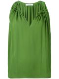 gathered tank top
