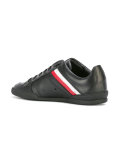 stripe panel lace-up sneakers