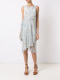 printed midi dress
