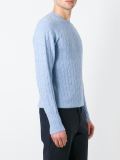 'The Thames' cable knit sweater