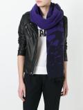 bird print scarf 