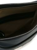contrast stripe shoulder bag