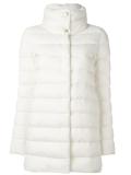 funnel neck padded coat