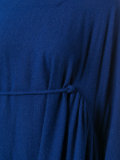 draped swing dress