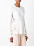 ribbed detail jumper 