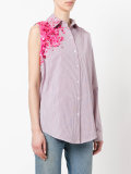 Crash one-sleeve shirt