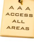 'AAA pass'颈链