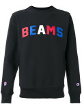 Beams print sweatshirt