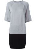 colour block sweater dress