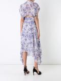 'Amplitude' wrap dress