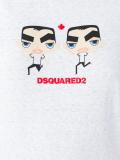 Caten twins cartoon T-shirt
