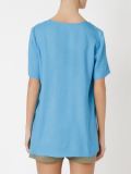 v-neck blouse