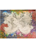 map print scarf 