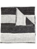 'Dolpo' wide stripe shawl