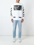 painting print sweatshirt