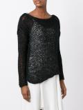 boat neck jumper