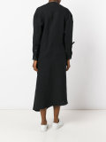 Anubis print shirt dress