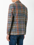 plaid blazer
