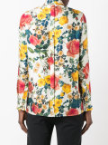 floral print shirt