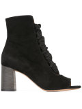 Harper peep toe ankle booties 