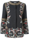 floral embroidered jacket 
