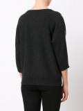 geometric intarsia jumper