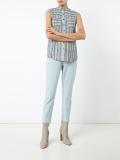 striped sleeveless shirt