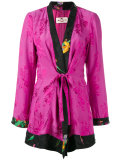 jacquard kimono jacket