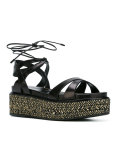 strappy platform sandals