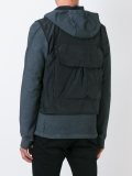 gilet detail hoodie