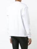 zipped detailing sweatshirt