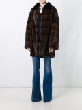 buttoned coat