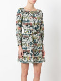 printed shift dress 