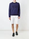 logo饰套头衫