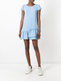 asymmetric hem mini skirt