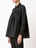pleated detail shirt