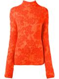 floral pattern jumper