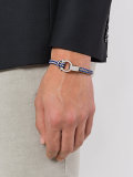 bi-colour double wrap Gancini bracelet