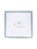 elephant embroidered blanket